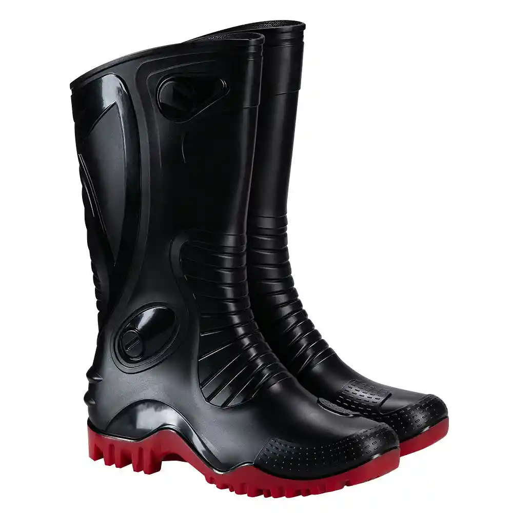 Botas Impermeables Motociclismo Talla 41 Rojo Motodakar