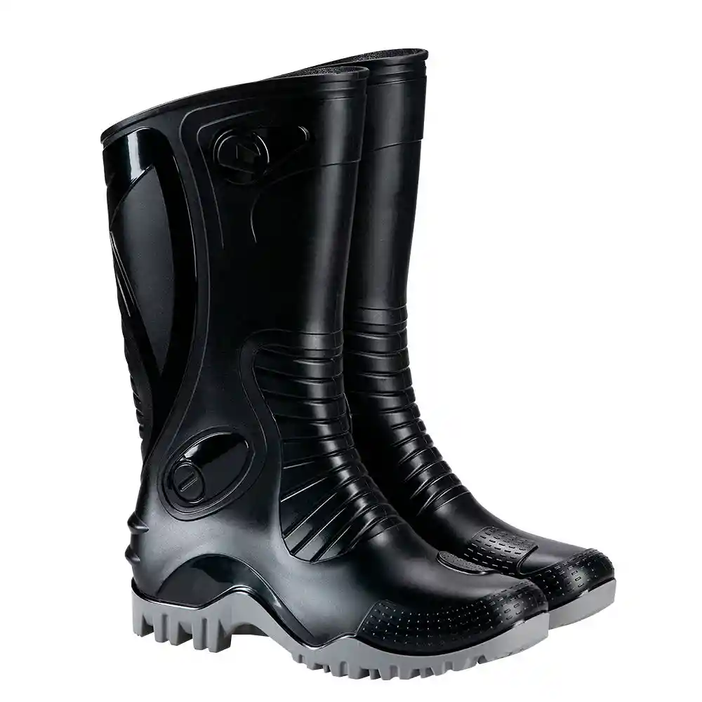 Botas Impermeables Motociclismo Talla 42 Gris Motodakar