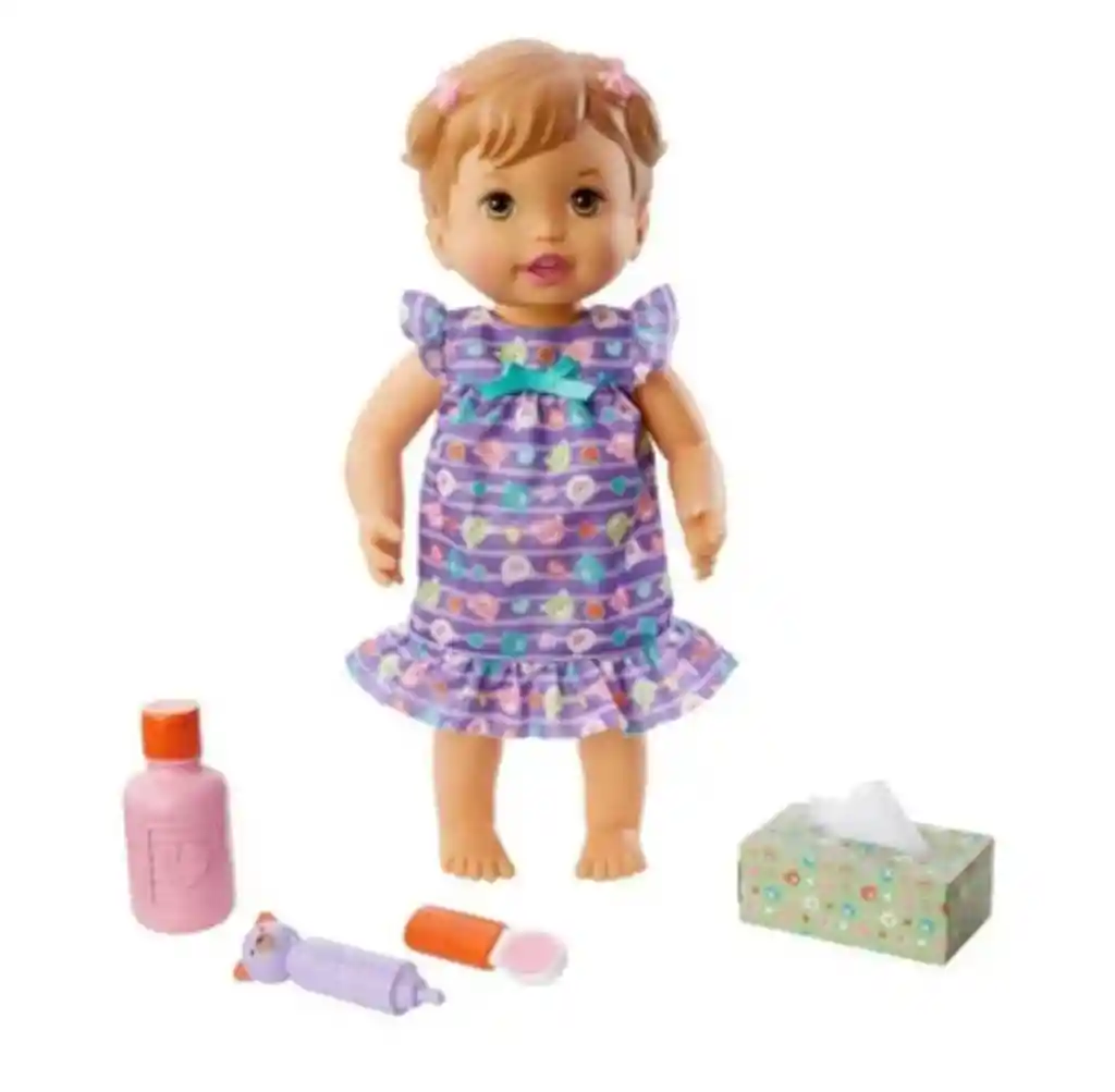 Detalle De Producto Muñeca Little Mommy Cuídame Mami - Mattel