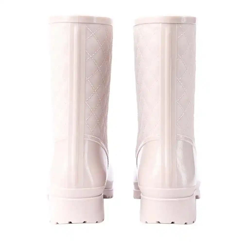 Botas Impermeables Para Mujer Talla 40 Beige Melissa