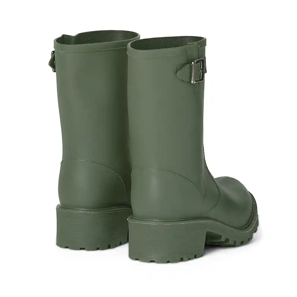 Botas Impermeables Para Mujer Talla 37 Verde Michelle