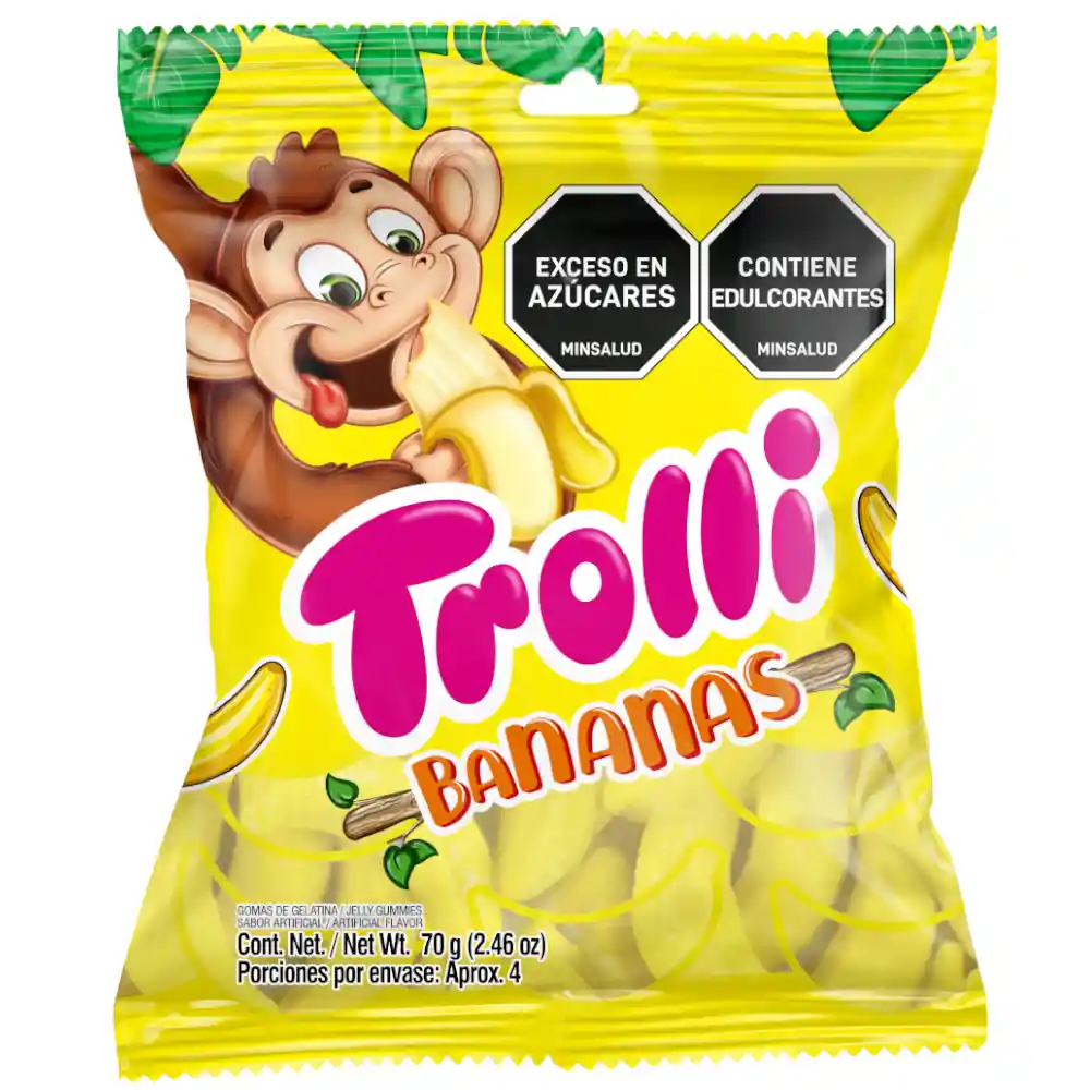 Gomas Trolli Banana X 40 Gr