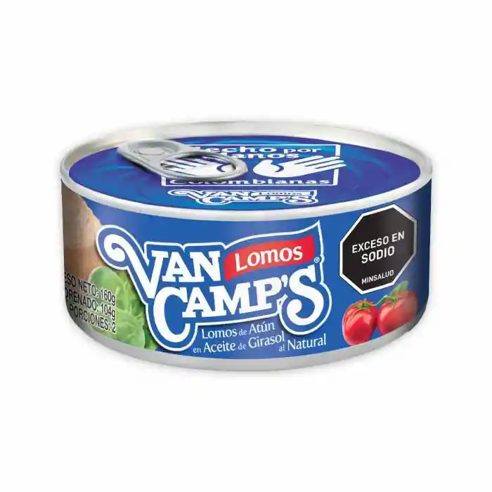 Atun Vancamp En Aceite X 160 Gr