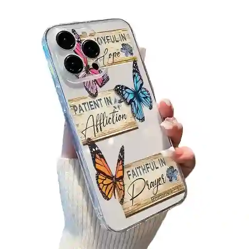 Forro Protector Para Iphone 11 Mariposa