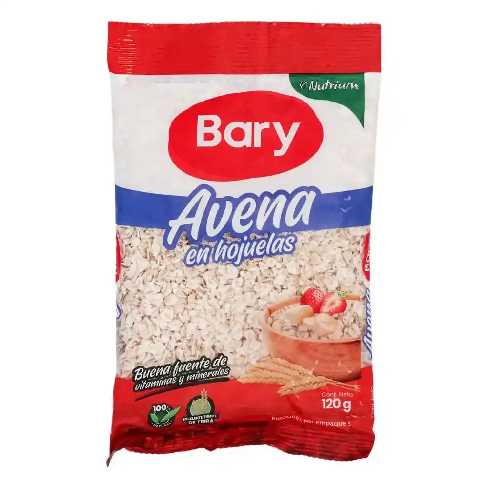 Avena En Hojuelas Bary X 120 Gr