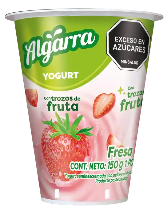 Yogurth Algarra Fresa X 150 Gr