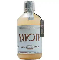 Vinagre De Cidra Con Manzana - Yayote 500 Ml	