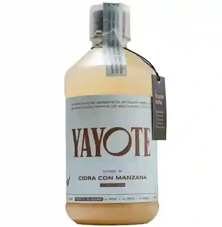 Vinagre De Cidra Con Manzana - Yayote 500 Ml	