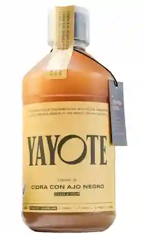 Vinagre De Cidra Con Ajo Negro - Yayote 500 Ml	