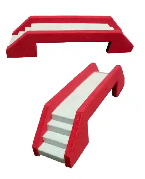 Figuras Para Maqueta - Puente Con Escaleras 11.5cm