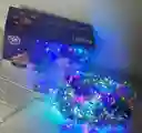 Luces De Navidad Lineal X1000 Led Colores Sin Continuacion Cable Transparente