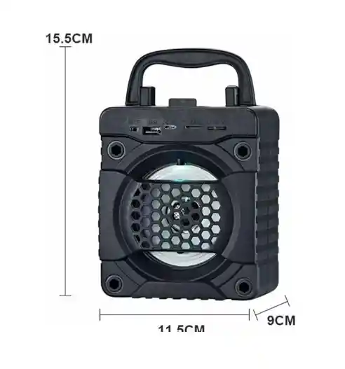 Parlante Bluetooth 5001: Sonido Claro Y Nítido En Todo Momento
