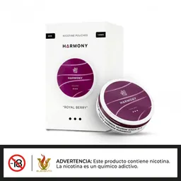 Harmony Nicotine Pouches - Royal Berry 14mg