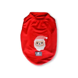 Esqueleto Talla S Rojo Santa Navidad