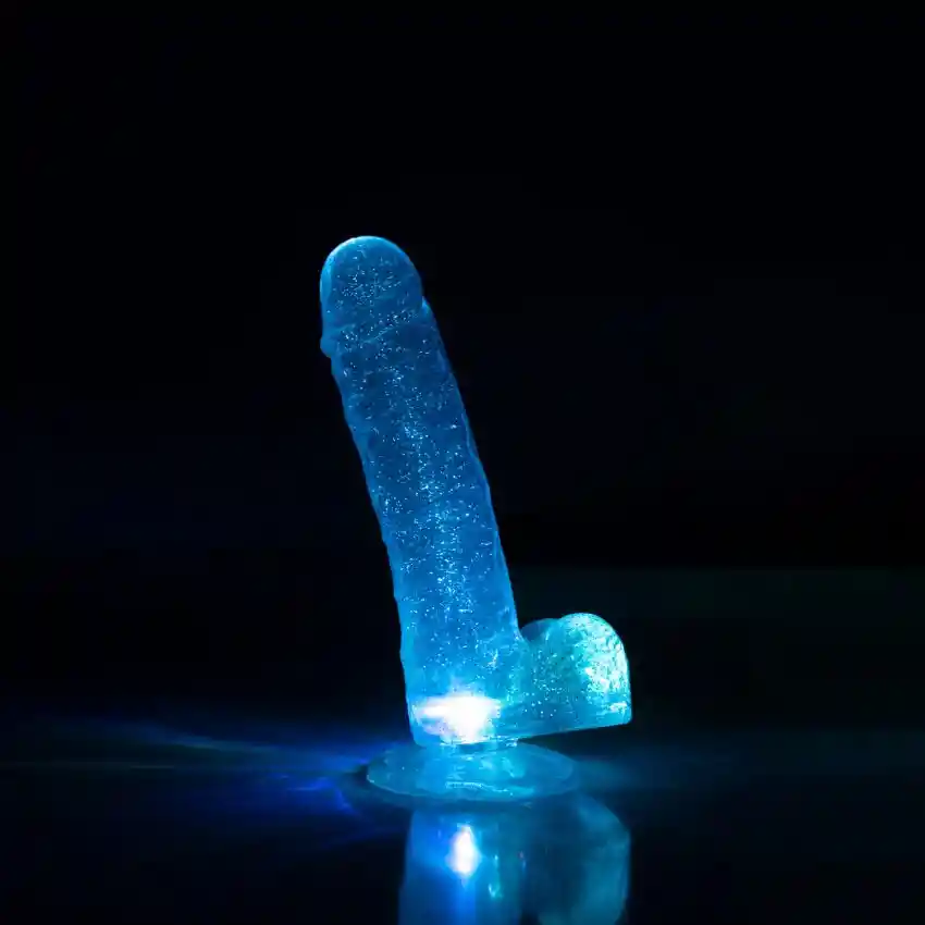 Raw Dildo Realista Nebula Transparente 20 Cm