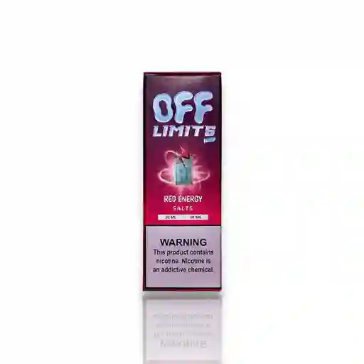 Salt. Off Limits 50mg Red Energy Ice