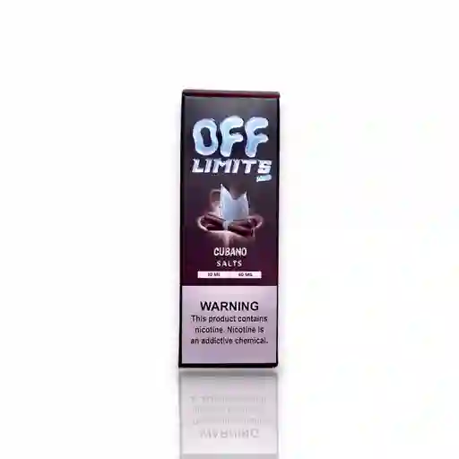 Salt. Off Limits 60mg Cubano Ice