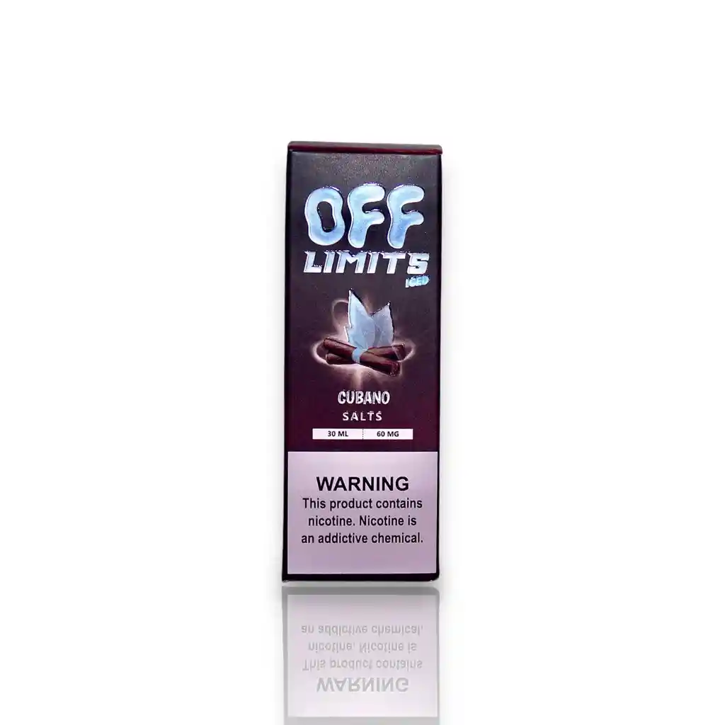 Salt. Off Limits 60mg Cubano Ice