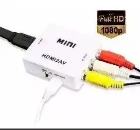 Convertidor Adaptador De Hdmi A Rca Video Version 1080p