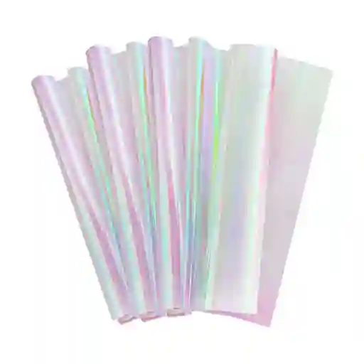 Papel Celofan Pliego Tornasol X 5und