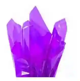 Papel Celofan Morado X 10und