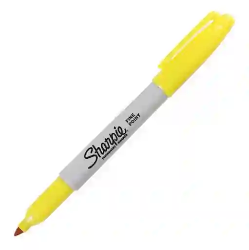 Sharpie Amarillo Marcador Permanente Fino
