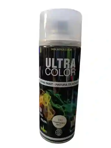 Pintura Spray Aerosol Laca Transparente Matte X400ml Ultra Color