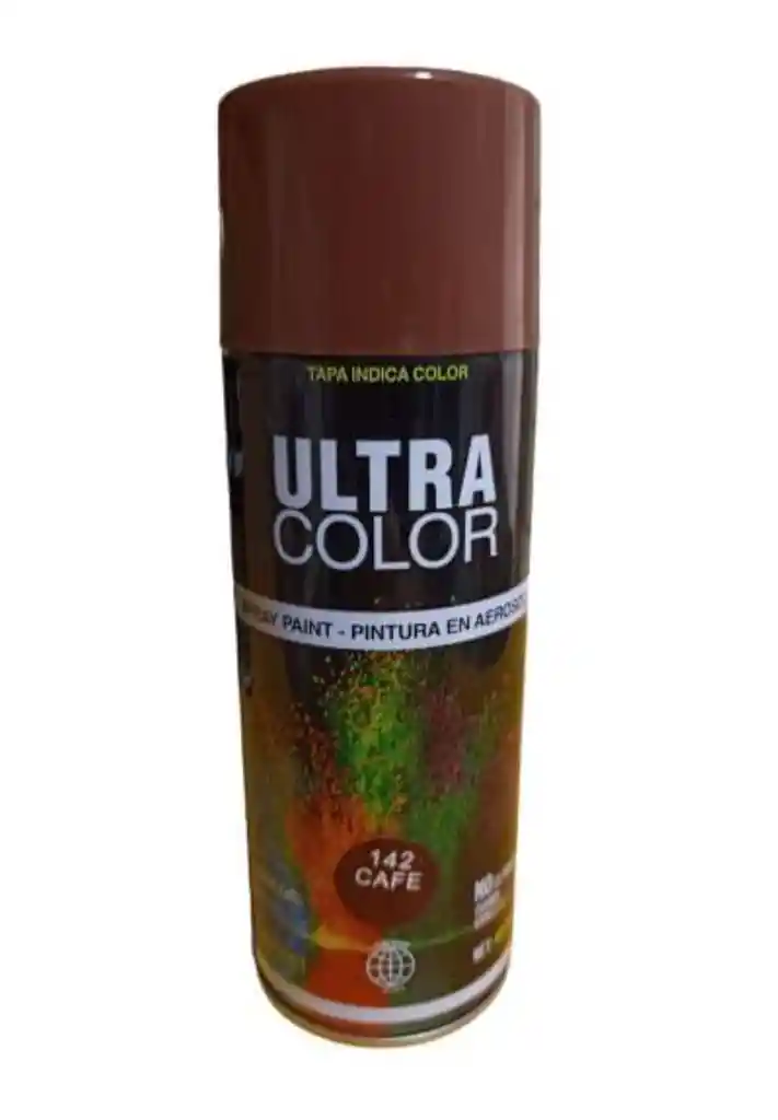 Pintura Spray Aerosol Café X400ml Ultra Color