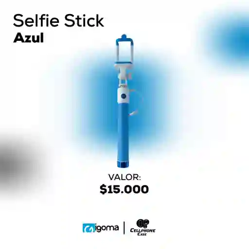 Selfie Stick Azul