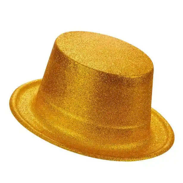 Sombrero Escarchado Dorado