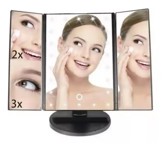 Espejo De Maquillaje Led 22 Luz