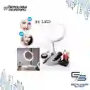 Espejo Doble Plegable Con Luz Led -unidad