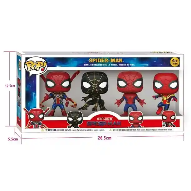 Funko Pop-figuras De Acción De Spiderman