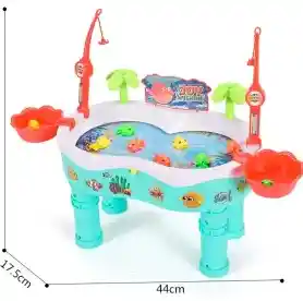 Mesa De Pesca Interactiva Ondas Magneticas Sonidos Y Luz