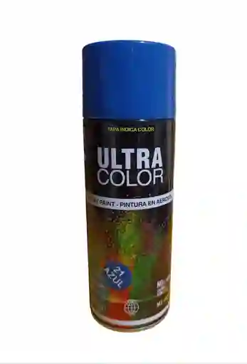 Pintura Spray En Aerosol Azul X400ml Ultracolor