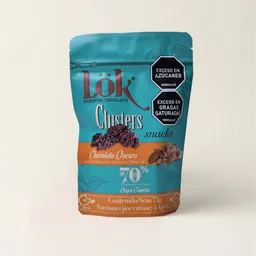 Clusters 70% Almendra Quinoa Maní - Lok 75g