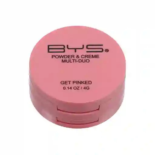 Rubor En Polvo Y Crema Bys Powder Crème Blush Multi-duo Get Pinked