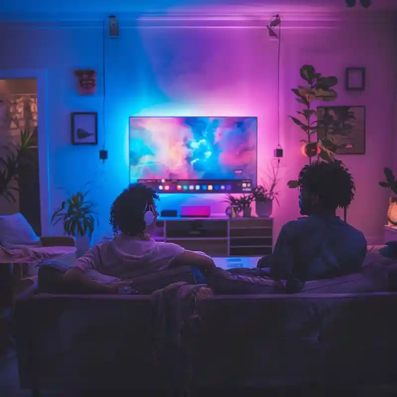 Luz Led Inteligente Para Tv Reactiva