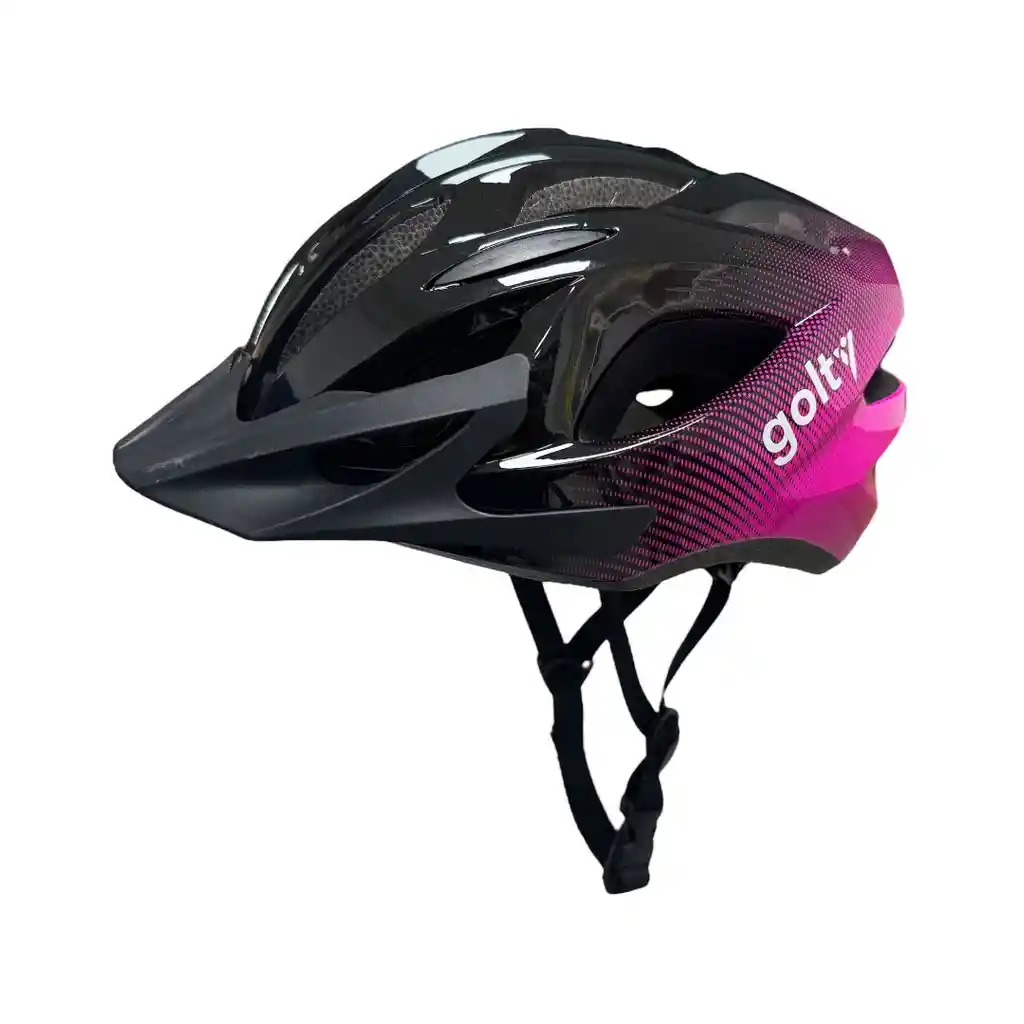 Casco Deportivo Para Bicicleta Golty Max, Ajuste Ergonómico/ Fucsia-talla: S