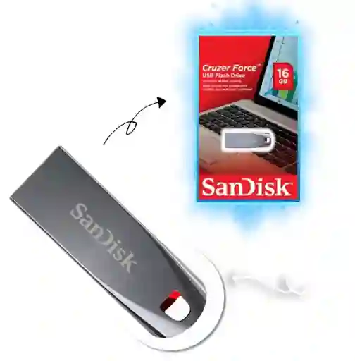 Memoria Usb Sandisk 4gb: Almacenamiento Básico Para Todo Tipo De Archivos