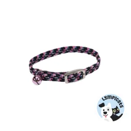 Lil Pals Gato Collar Rosado Reflectivo