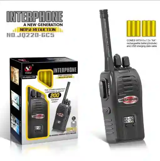 Intercomunicador Walkie Talkie Caja