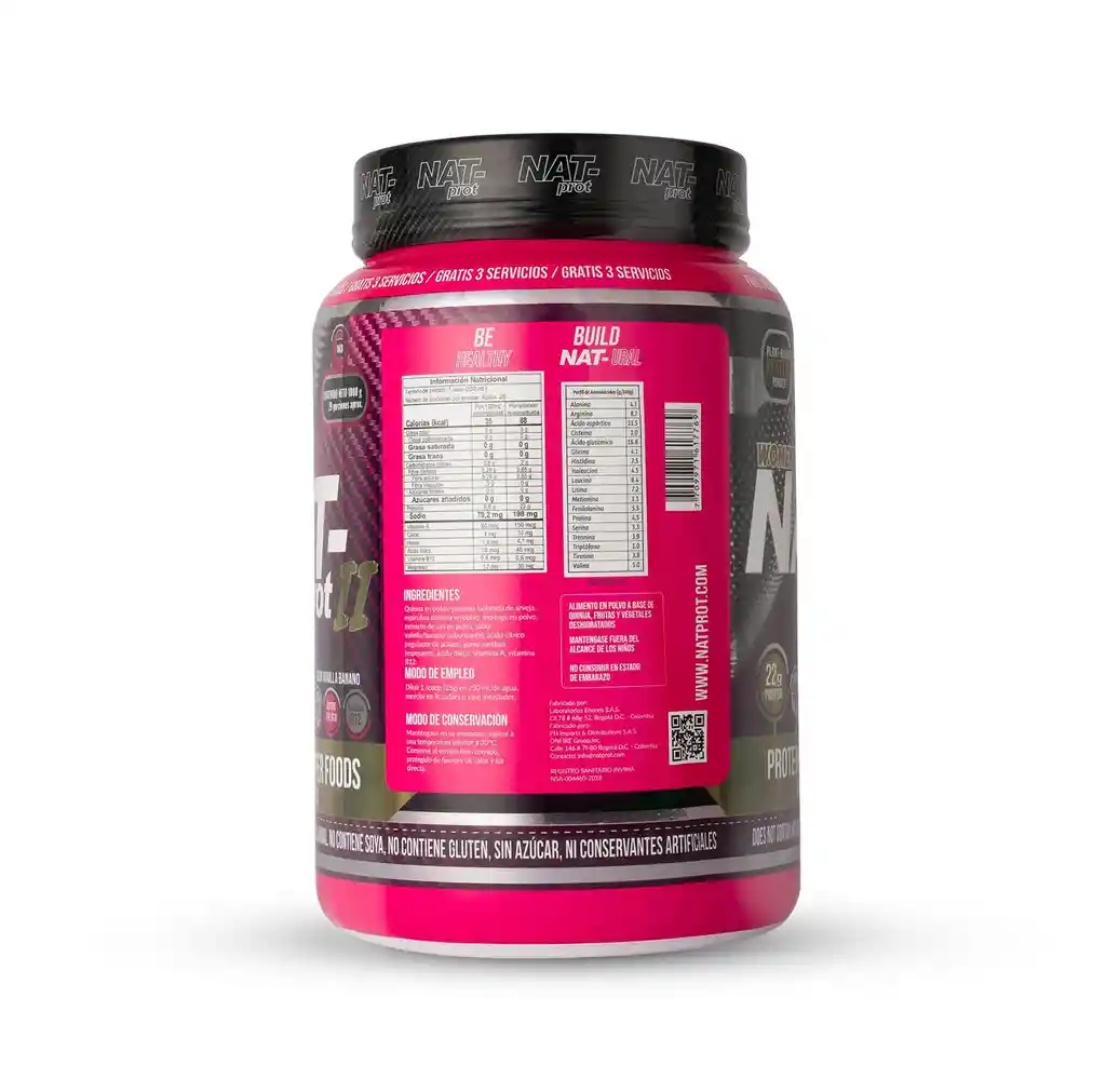 Proteína Vegana + Superfoods Women - Natpro Ii 2lb