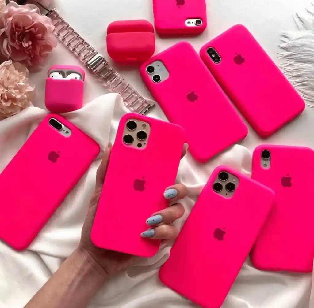 Case Silicon Color Lila Pastel Para Iphone 16 Pro
