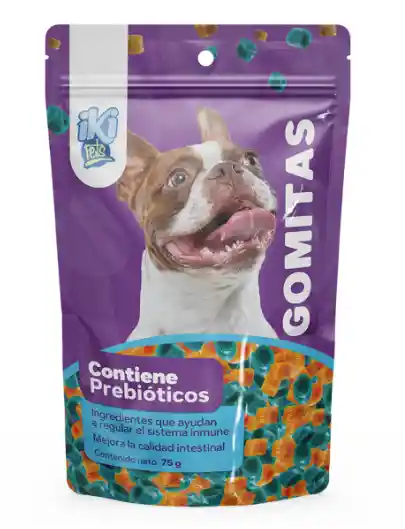 Snack Gomitas Para Mascotas Iki Pets 75 Gr