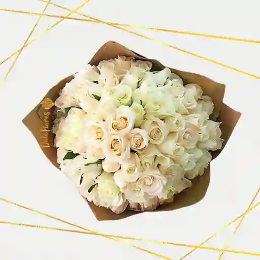 Bouquet De Rosas Blancas