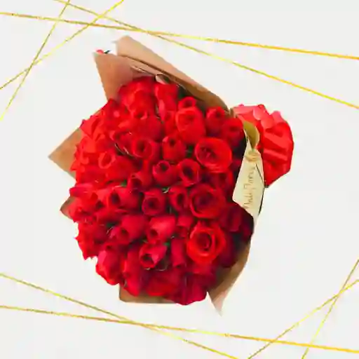 Bouquet Grande De Rosas Rojas