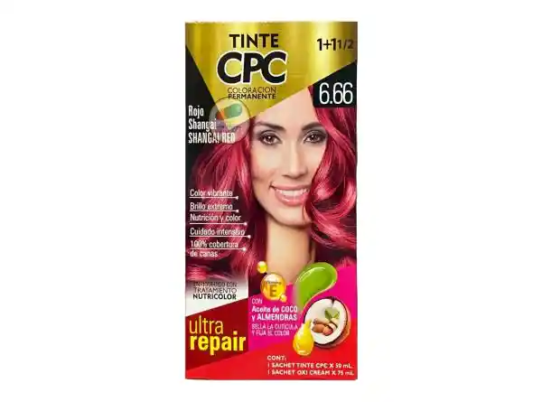 Tinte Cpc 6.66 Rojo Shangai X 50 Ml