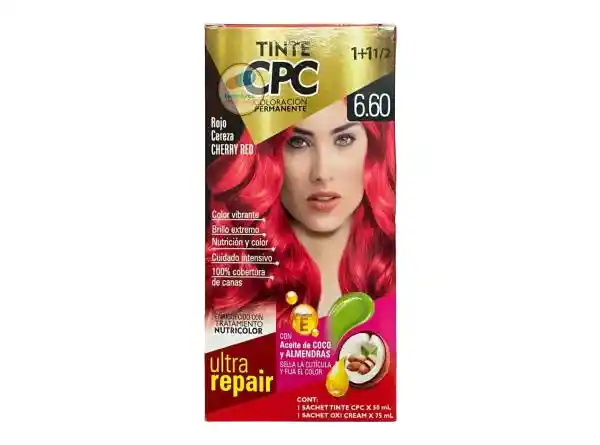 Tinte Cpc 6.60 Rojo Cereza X 50 Ml
