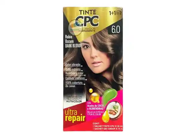 Tinte Cpc 6.0 Rubio Oscuro X50 Ml